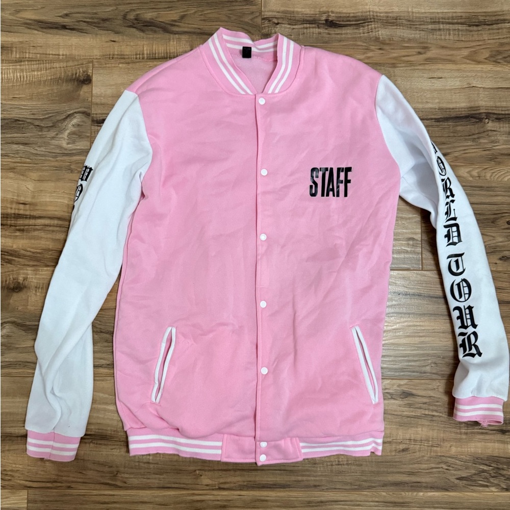 Justin Bieber World Tour Varsity Jacket